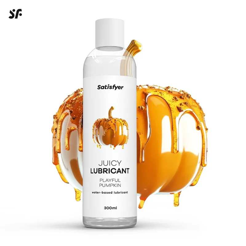 Satisfyer Playful Pumpkin vesipohjainen liukuvoide 300 ml | Noks.fi