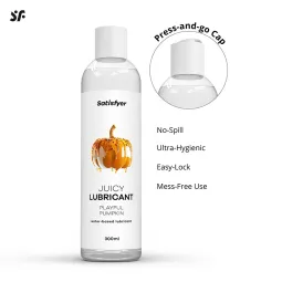 Satisfyer Playful Pumpkin vesipohjainen liukuvoide 300 ml | Noks.fi