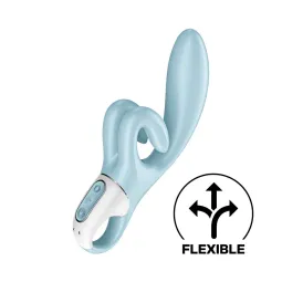 Satisfyer Touch Me rabbit-vibraattori, vaaleansininen | Noks.fi
