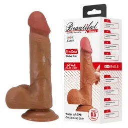 BAILE realistinen dildo imukupilla