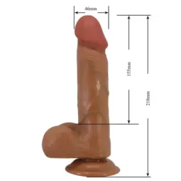 BAILE realistinen dildo imukupilla
