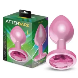 AFTERDARK anaalitappi L pinkillä kivellä