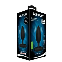 MR PLAY värisevä anaalitappi silikonista