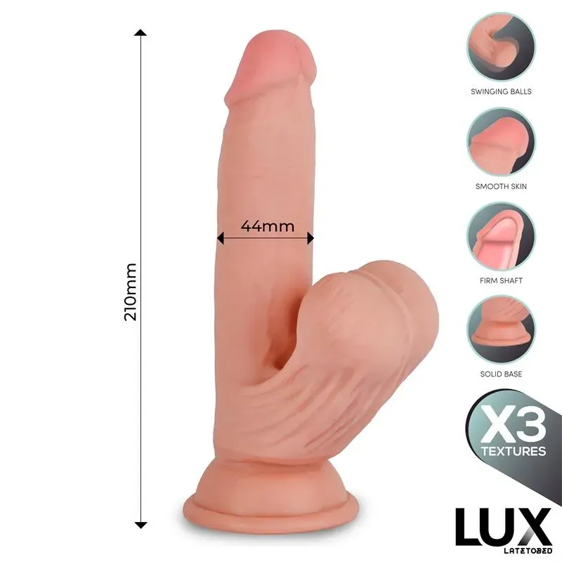 LUX Paul Triple Density realistinen dildo 21 cm