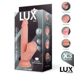 LUX Paul Triple Density realistinen dildo 21 cm