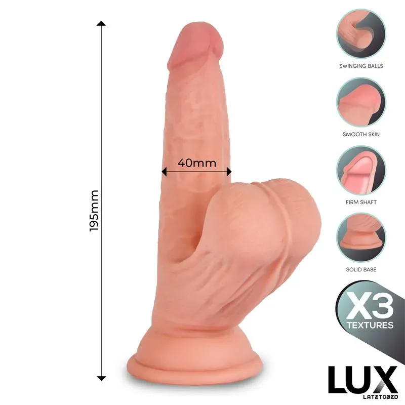 LUX Lars Triple Density realistinen dildo 19,5 cm