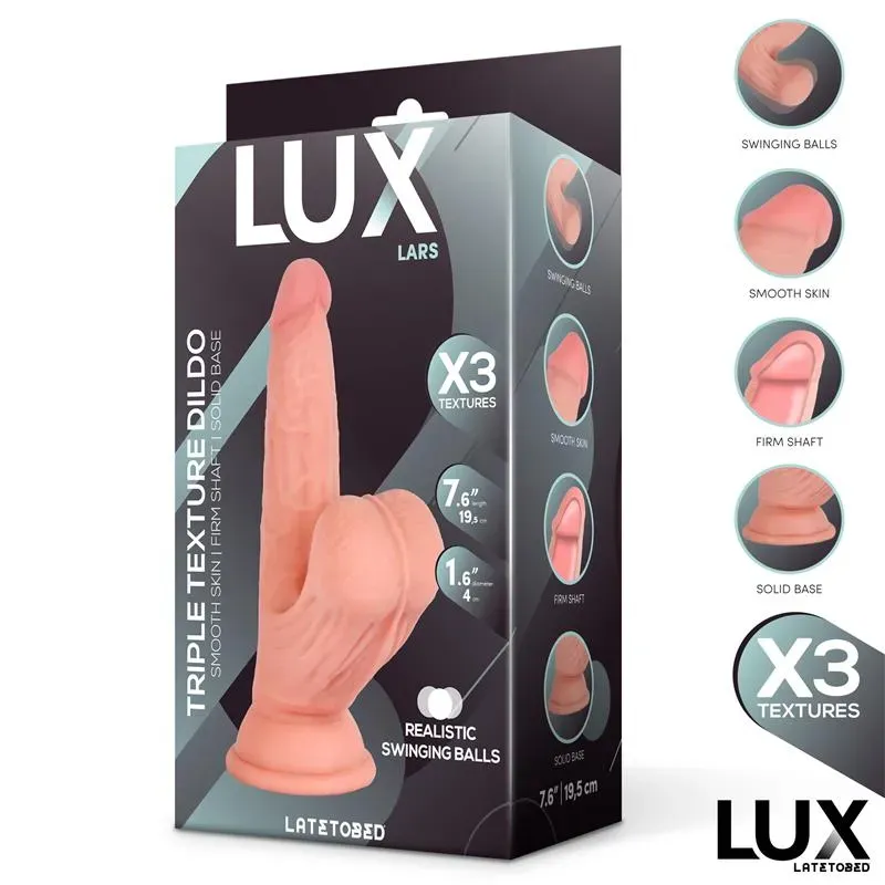 LUX Lars Triple Density realistinen dildo 19,5 cm