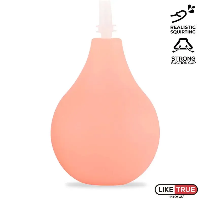 LIKETRUE Squirtz realistinen dildo 20,3 cm