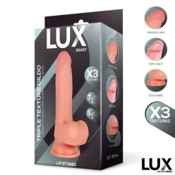 LUX Brant Triple Density realistinen dildo 19,5 cm