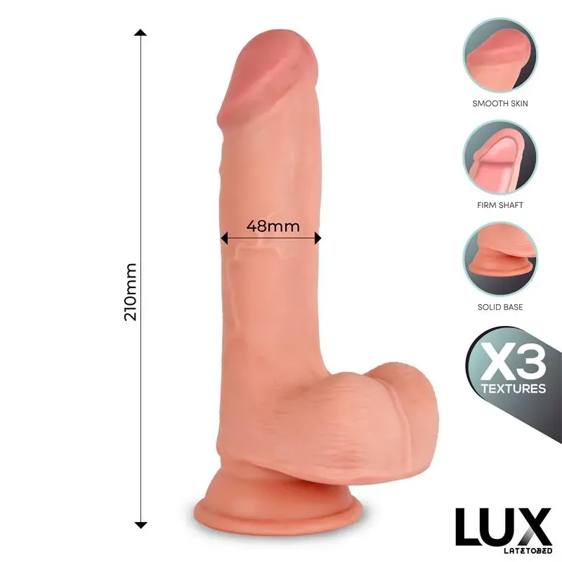 LUX Max Triple Density realistinen dildo 21 cm
