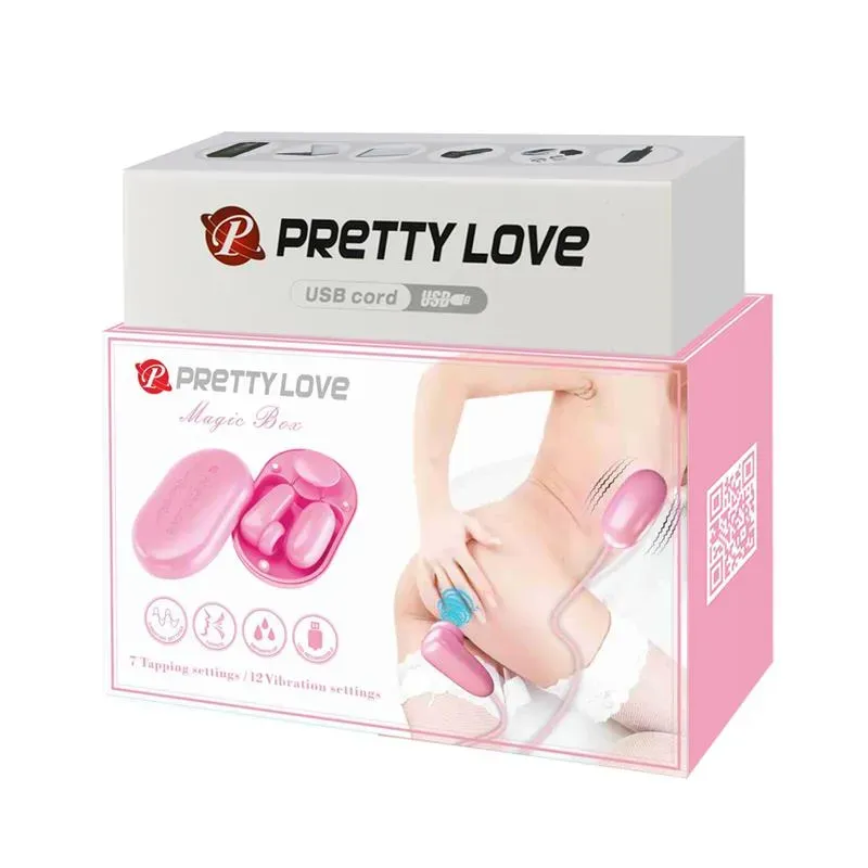 PRETTYLOVE Magic Box vibromuna ja stimulaattori