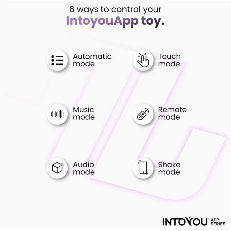 INTOYOU APP SERIES parivibraattori sovelluksella