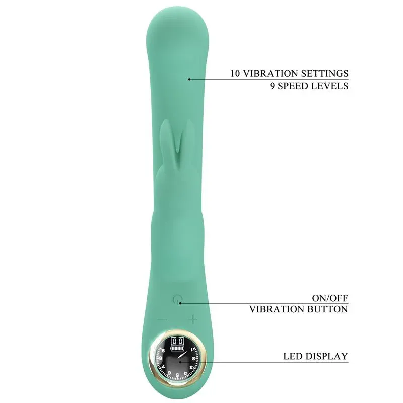 PRETTYLOVE Lamar rabbit-vibraattori G-pisteelle