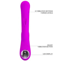 PRETTYLOVE Lamar rabbit-vibraattori G-pisteelle