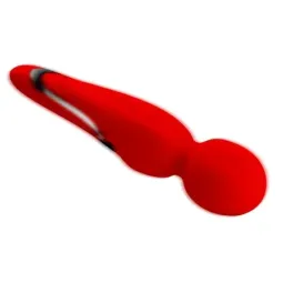 PRETTYLOVE Walter Wand punainen wand-vibraattori