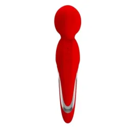 PRETTYLOVE Walter Wand punainen wand-vibraattori