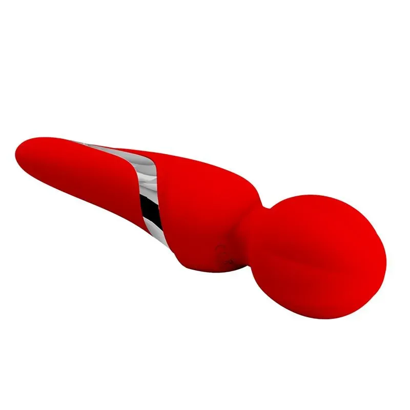 PRETTYLOVE Walter Wand punainen wand-vibraattori