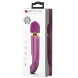 PRETTYLOVE Vibrating Wand Silicona hierontasauva
