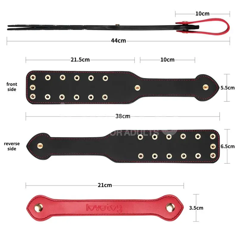 LOVETOY Rebellion Reign Dual-Branch läpsytin