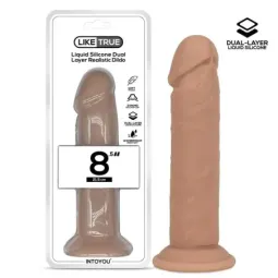 LIKETRUE Dual Layer Dildo 8.5 realistinen dildo