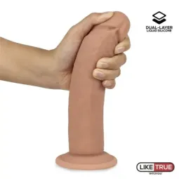 LIKETRUE Dual Layer Dildo 8.5 realistinen dildo