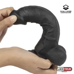 LIKETRUE realistinen dildo imukupilla 20 cm