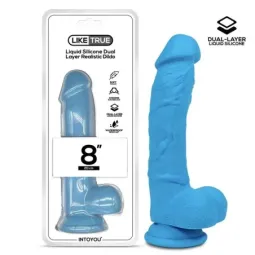 LIKETRUE realistinen dildo, nestesilikoni