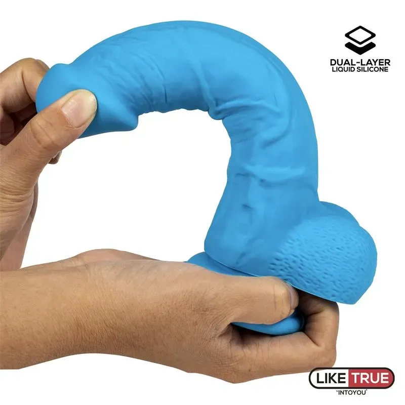 LIKETRUE realistinen dildo, nestesilikoni