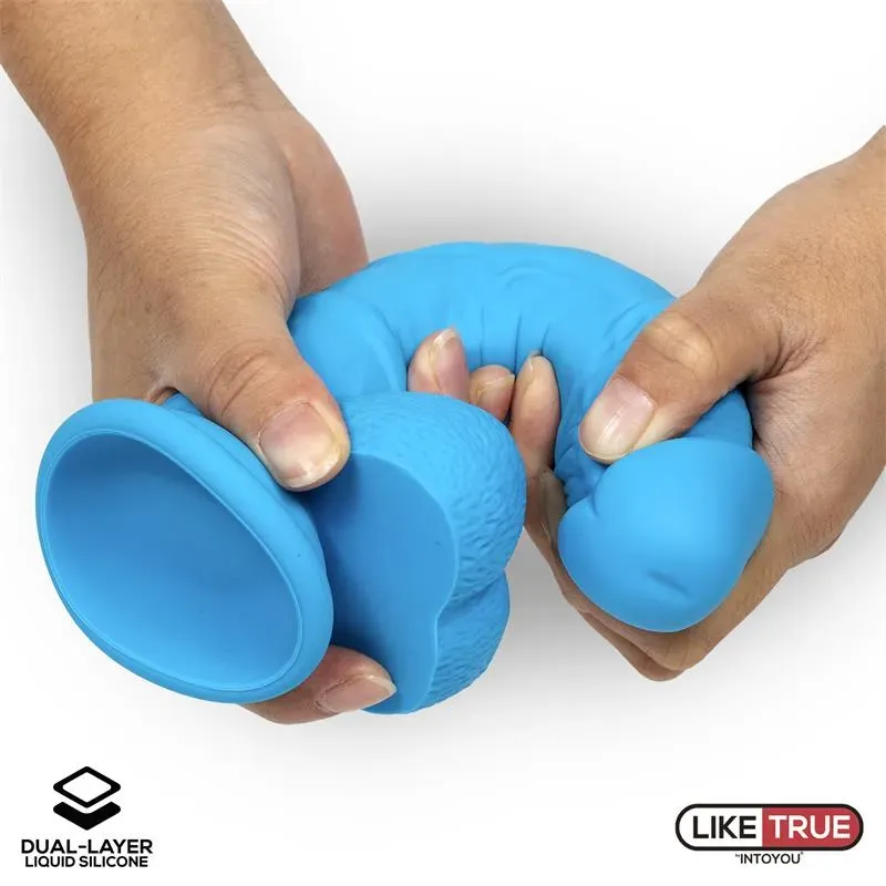 LIKETRUE realistinen dildo, nestesilikoni