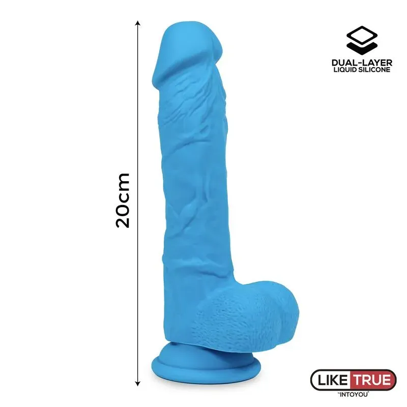 LIKETRUE realistinen dildo, nestesilikoni
