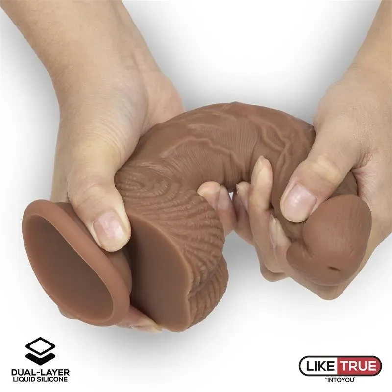 LIKETRUE Dual Layer realistinen dildo 21 cm