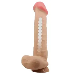 BAILE Sliding Skin realistinen dildo 26 cm