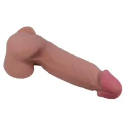 BAILE Sliding Skin realistinen dildo 21,8 cm