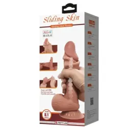 BAILE Sliding Skin realistinen dildo 21,8 cm