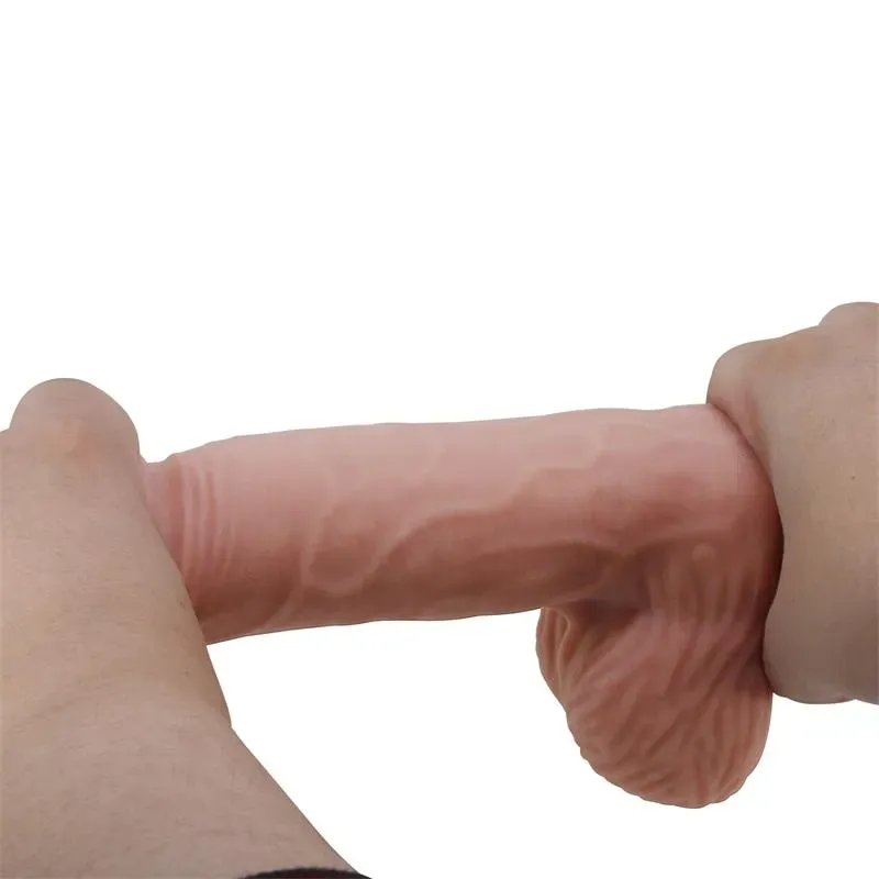 BAILE Sliding Skin realistinen dildo 20,6 cm
