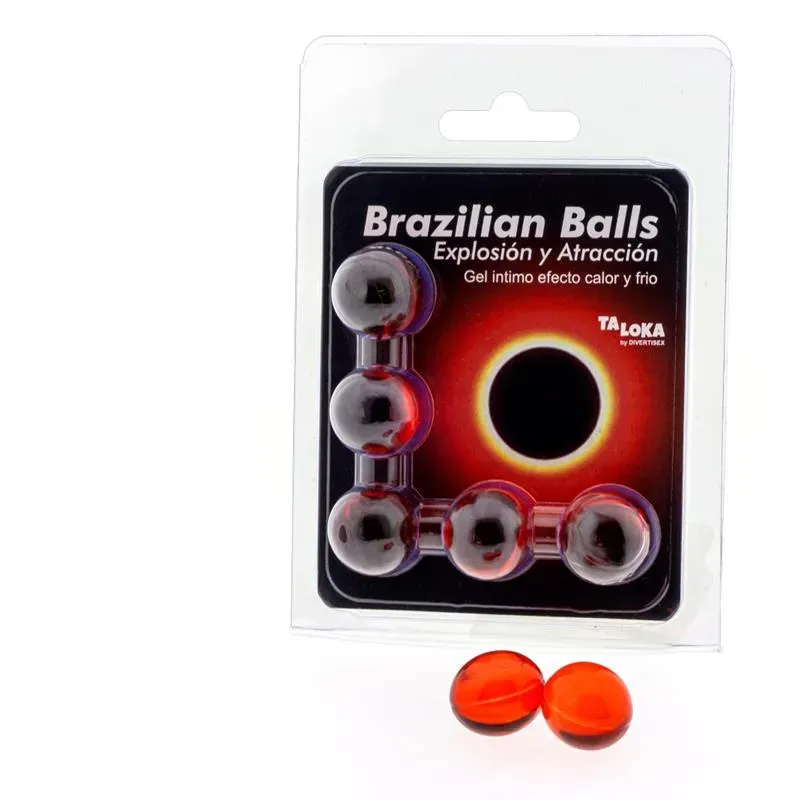 Brazilian Balls hierontapallot 5 kpl, kuuma-kylmä