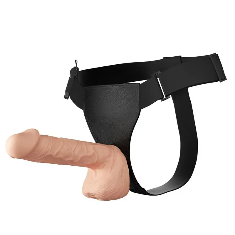 BAILE Strap-on Dildo and Vibration 10.2 valjasdildo