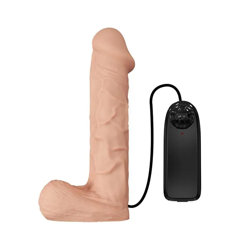 BAILE Strap-on Dildo and Vibration 10.2 valjasdildo
