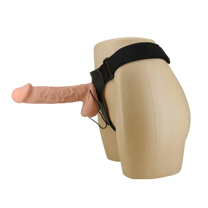 BAILE Strap-on Dildo and Vibration 10.2 valjasdildo