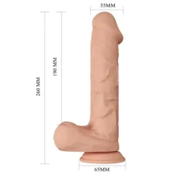 BAILE Bergrisi 10.2 realistinen dildo imukupilla