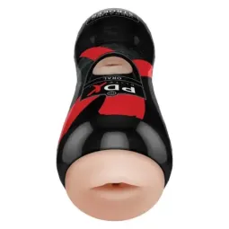 PDX ELITE Vibrating Stroker Mouth masturbaattori