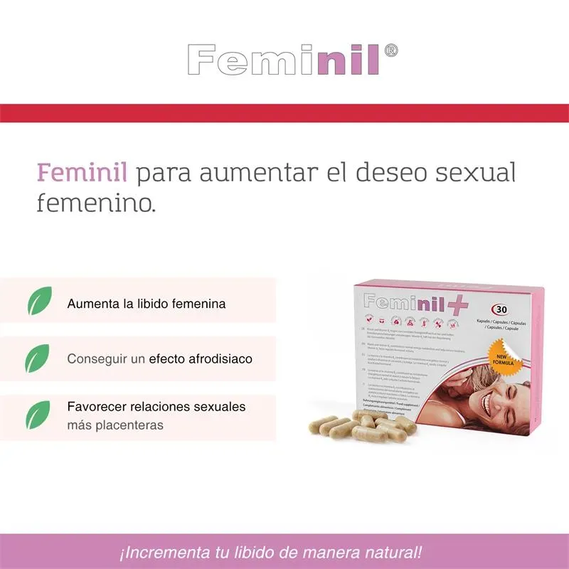 500 COSMETICS Feminil+ ravintolisä naisille