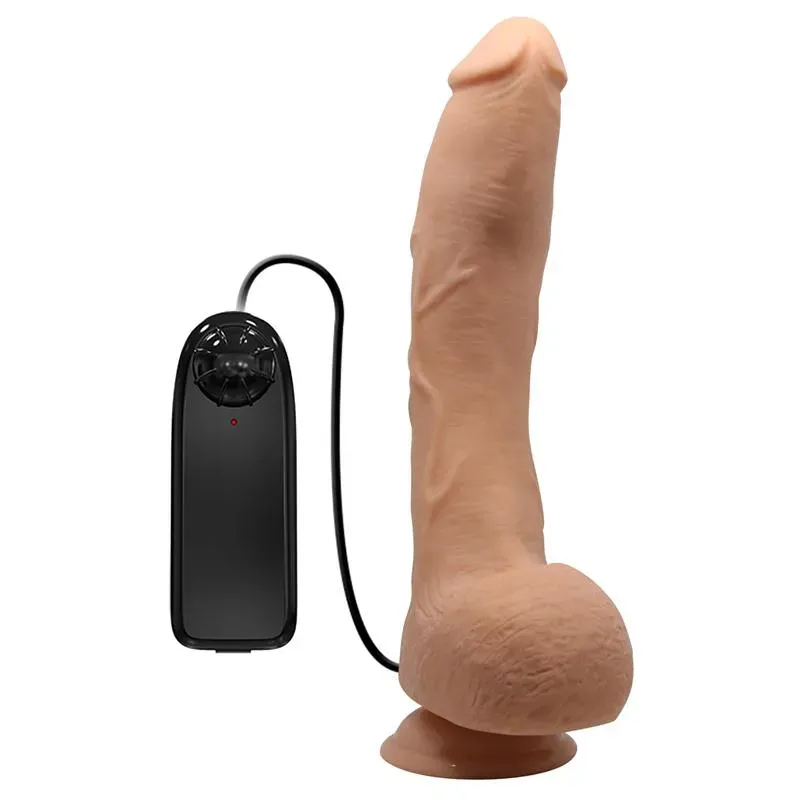 Baile tärisevä dildo imukupilla, 27 cm