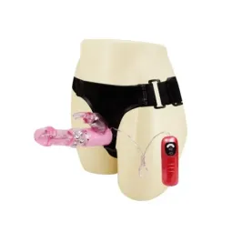 Baile strap-on dildo 18 cm, pinkki