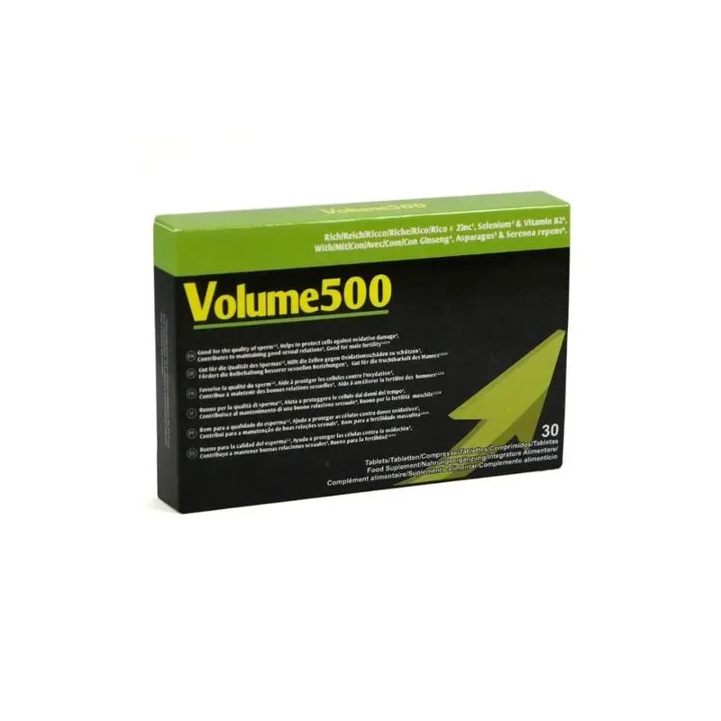 500 COSMETICS Volume 500 Pills ravintolisä miehille