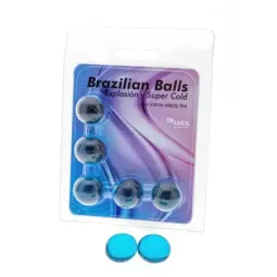 Brazilian Balls hierontapallot, viilentävä, 5 kpl
