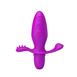 PRETTYLOVE Fitch värisevä anaalitappi, violetti