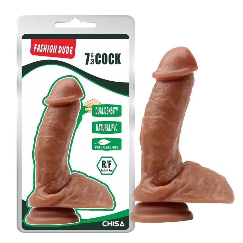 CHISA Fashion Dude realistinen dildo 18,5 cm