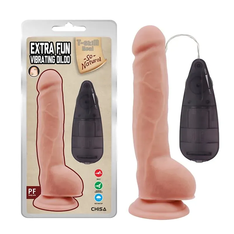CHISA Extra Fun 9.2 värisevä dildo