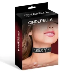 CINDERELLA Collar Sexy vegaaninahkainen kaulapanta